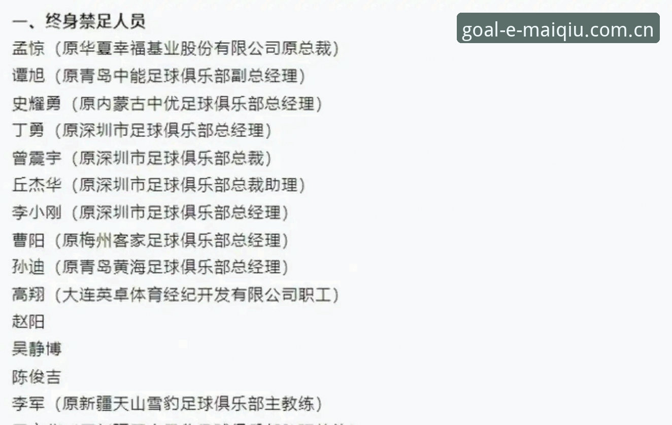 买球靠谱吗功能详解 足协第三批禁足名单深度解读:看球赛前必备的行业规范知识